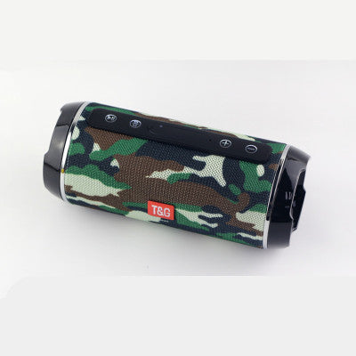 Wireless Bluetooth Speaker Dual Speaker Stereo Subwoofer Waterproof Audio Barrel Small Speaker