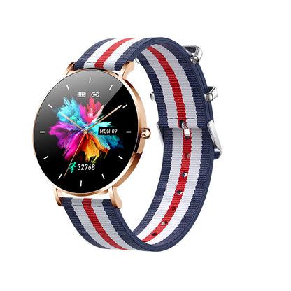 T8 Women's Smart Band High Definition Display Sports Health Step Counting Heart Rate Pressure Fitness Tracker Smart Watch
